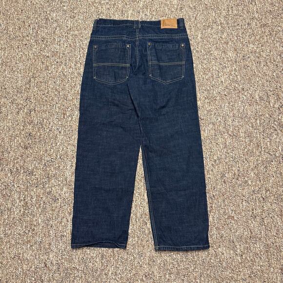 Risk Jeans Co Men's Size 38x32 Baggy Wide Leg Jeans Hip Hop 90s Y2k - Picture 2 of 7